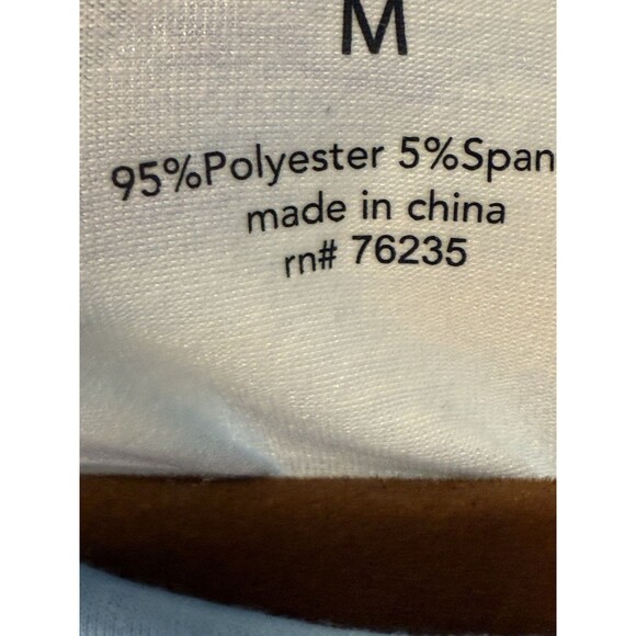 Coral Bay Long Sleeve Multicolor Beach Scene Scoop Neck Sz M - Picture 4 of 7